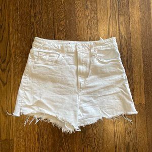Paige DANI white shorts size 29 like new- still on paige site!